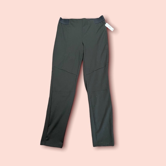 NWT Joe Fresh Black Ponte Pants Size Large - Picture 1 of 4